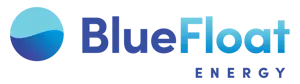 BlueFloat Energy logo and website link