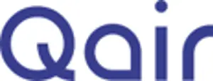Qair logo and website link