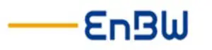 EnBW logo and website link